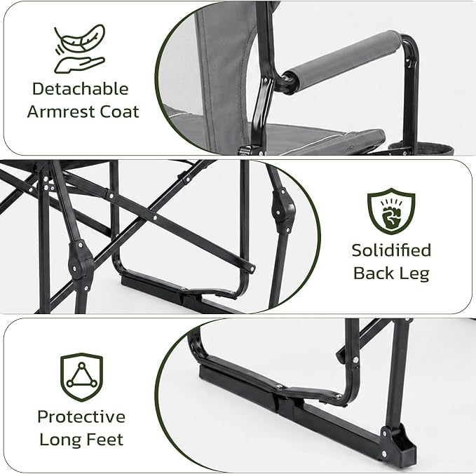Gray-pro Camping Chair