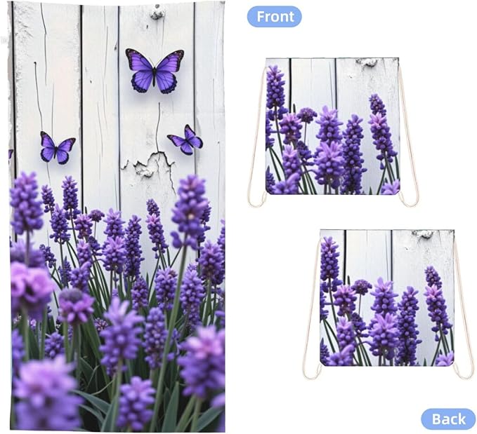 Vibrant Lavender Butterfly
