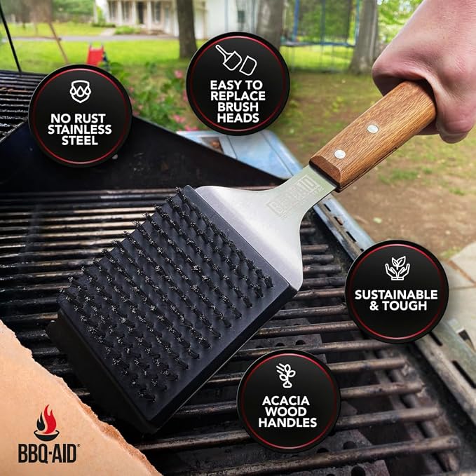 Grill Brush & Scraper