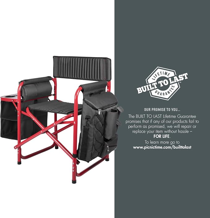 Dark Gray With Red Accents