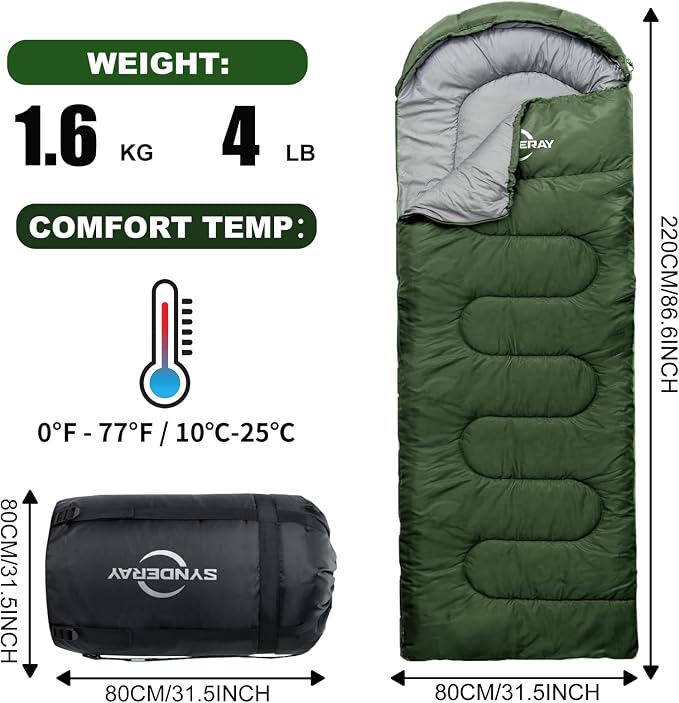 50-80°F Everyday 3 Season-Green