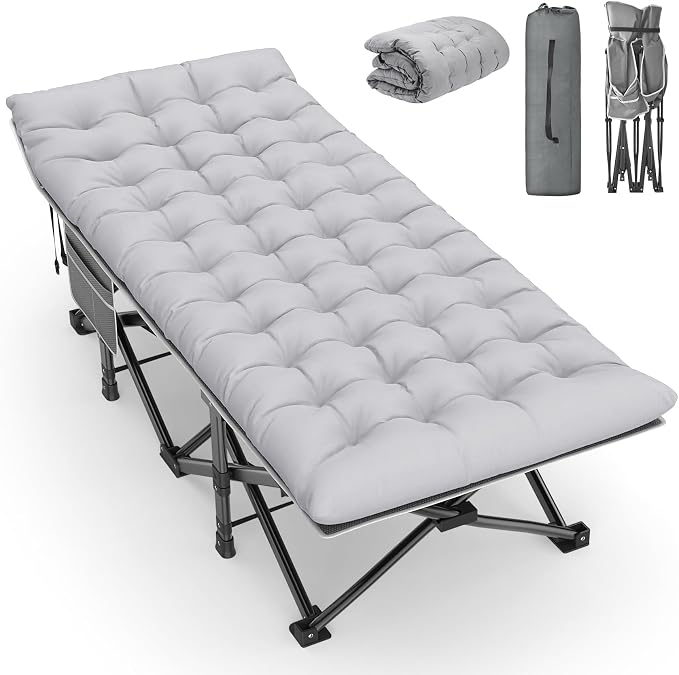 Grey Cot/Grey Pad