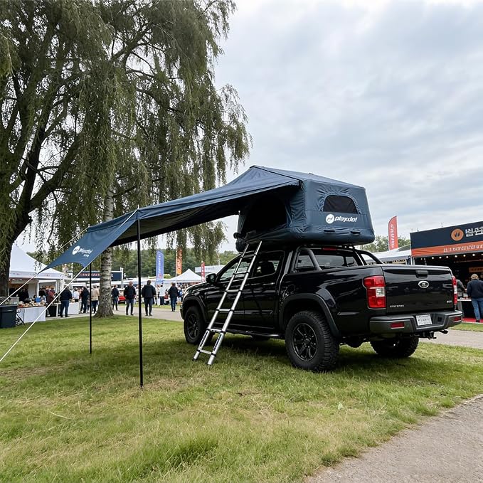 roof tent with awning