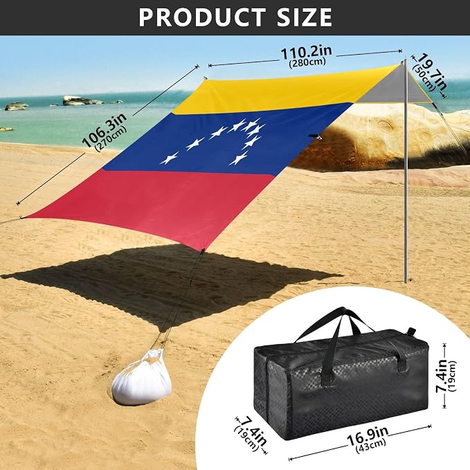 Venezuela National Flag (8 Stars)