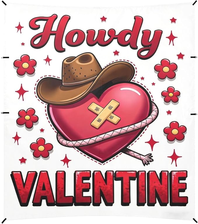 Valentine Howdy Cowboy Heart
