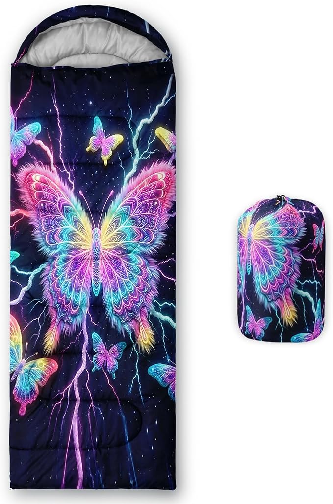 neon butterfly