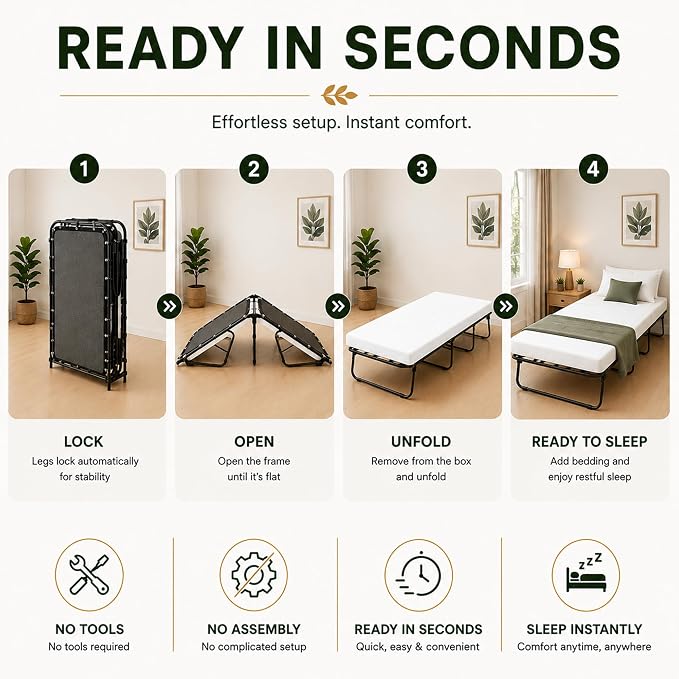 Standard/Basic Folding Bed