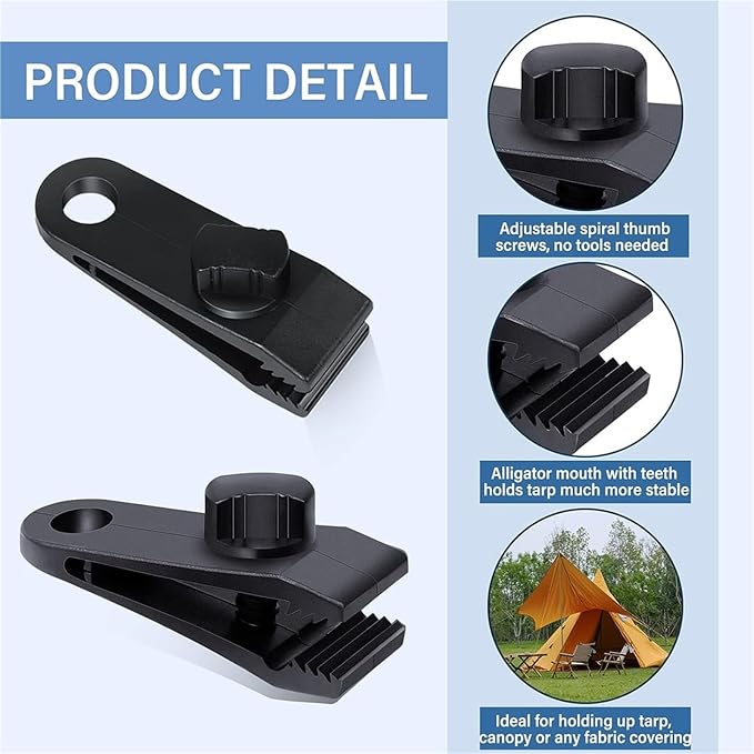15pcs-tent Clip