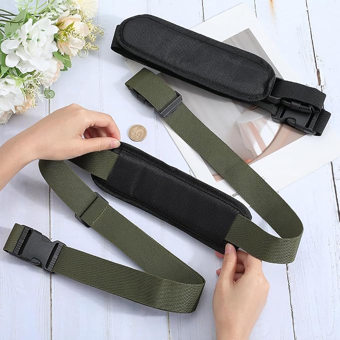 Black and Dark Olive Green