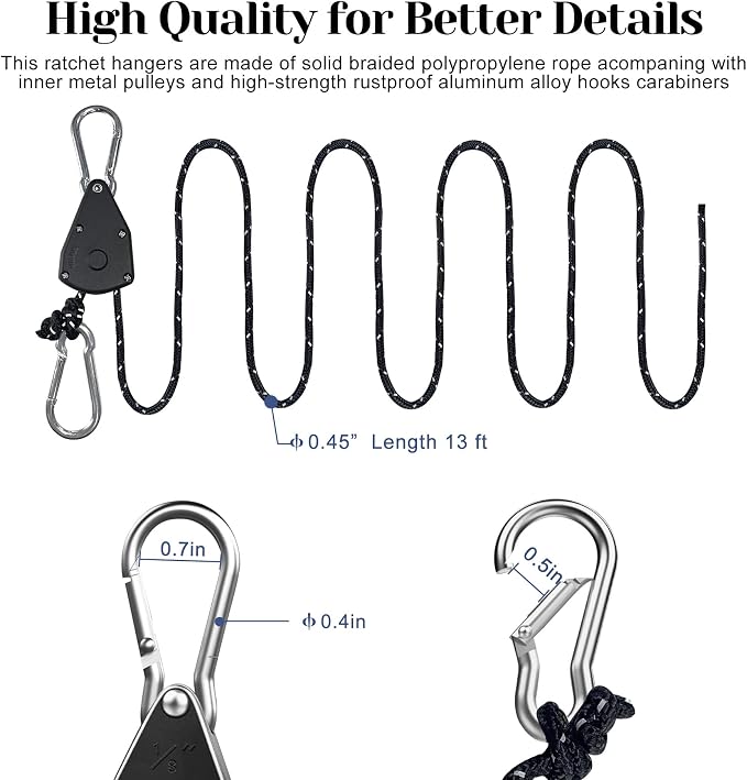 Classic red line with Rope Hanger Set
