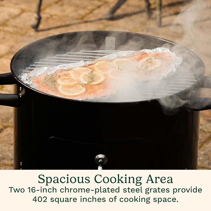 Vertical Charcoal Smoker, 16\