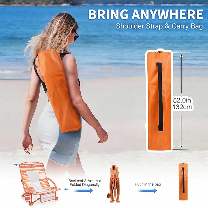 Orange Strip-low Back