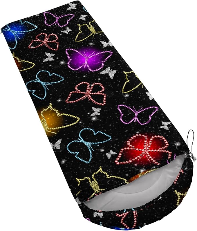 Colorful Neon Butterfly
