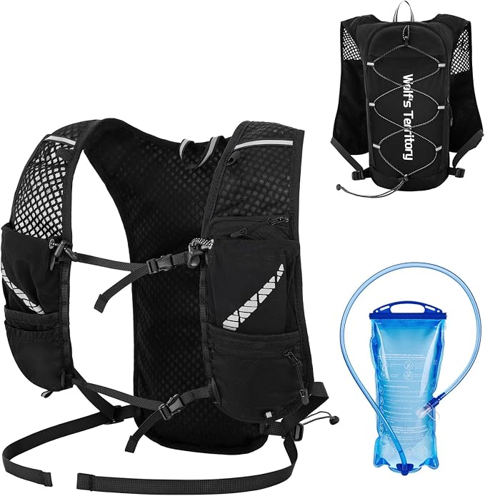 #5 Black with a 2L Water Bladder