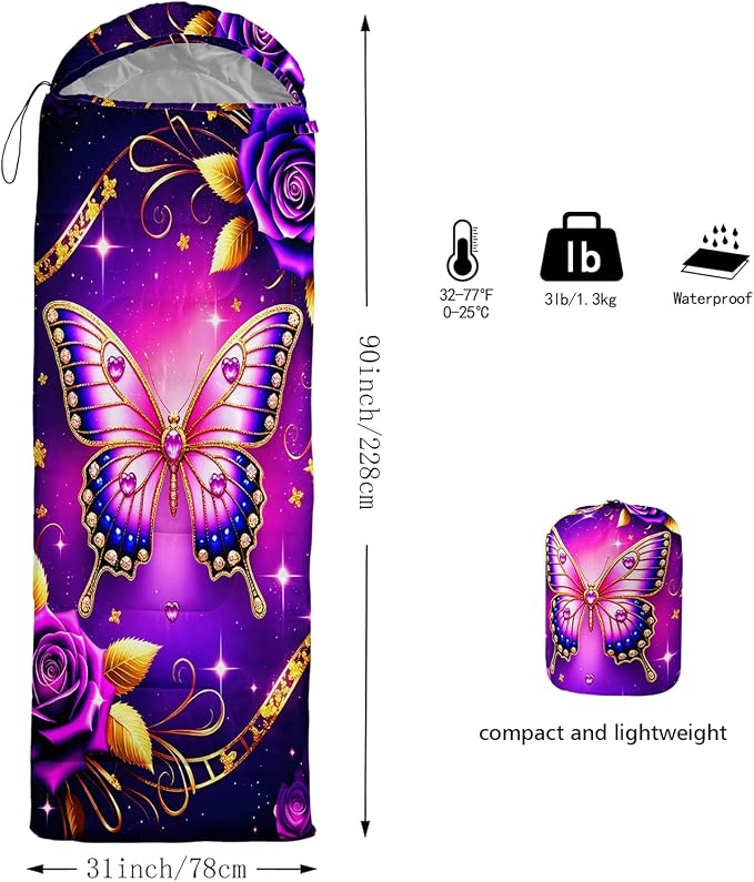 purple butterfly