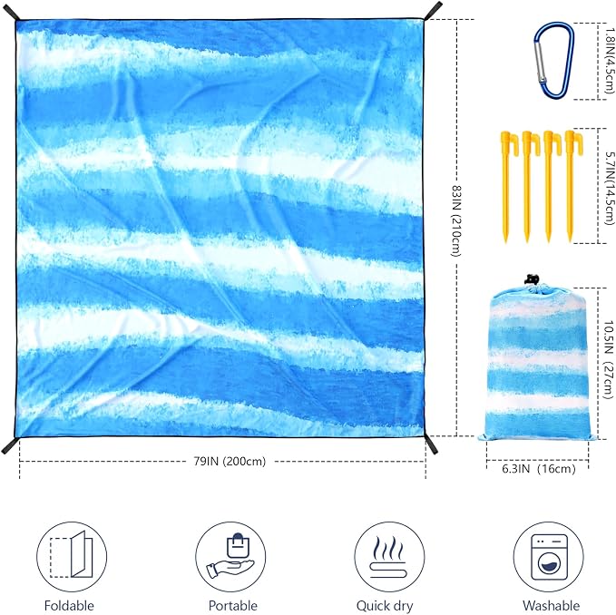 Blue and White Stripes