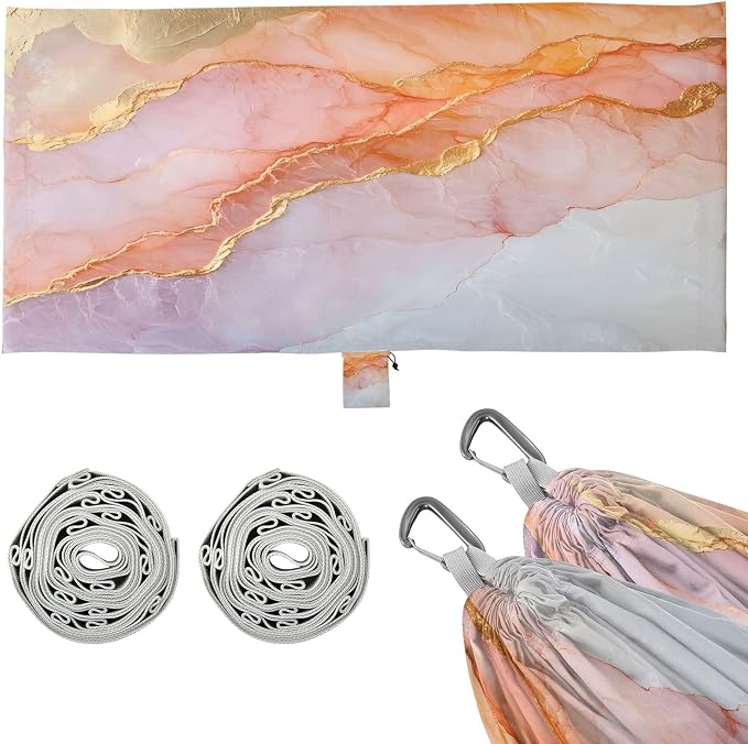 Peach Gold Marble