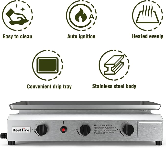 3-Burner Propane