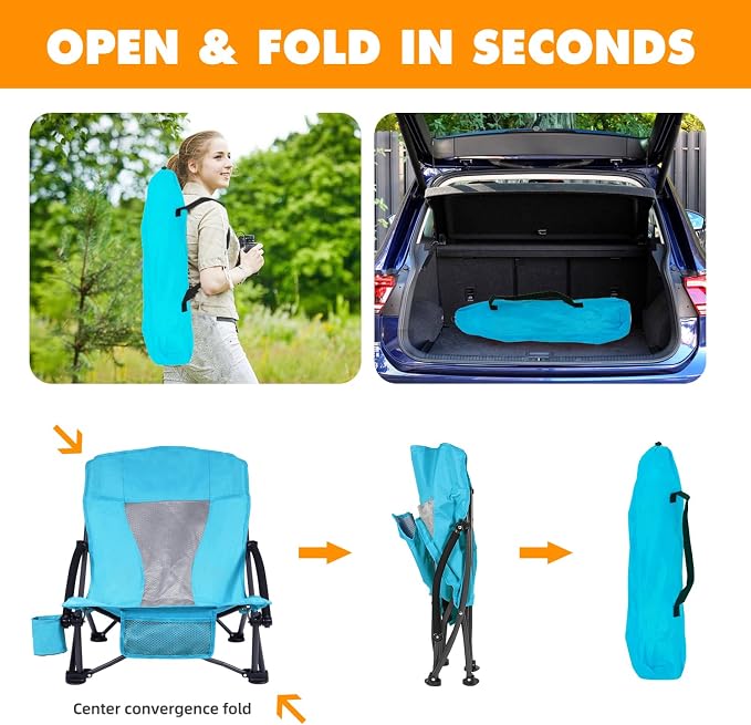 Blue With Cooler Bag