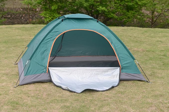 Green Tent | Aluminum foil mat