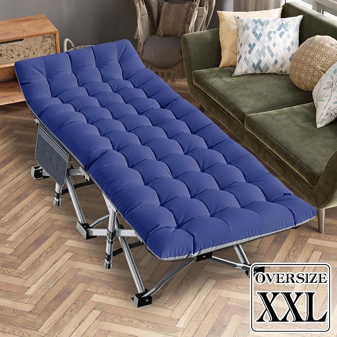 Grey Cot/Blue Mat