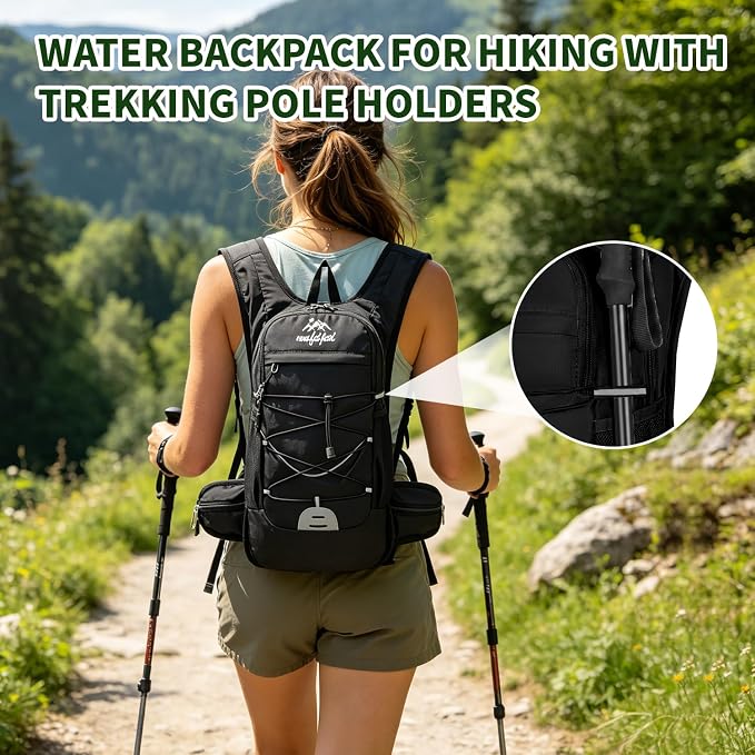 Black With 2l Water Bladder