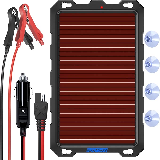 Solar Powered Battery Chargers 3.3w