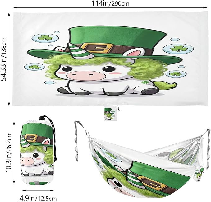 St. Patrick's Day Cute Fantasy Horse Leprechaun