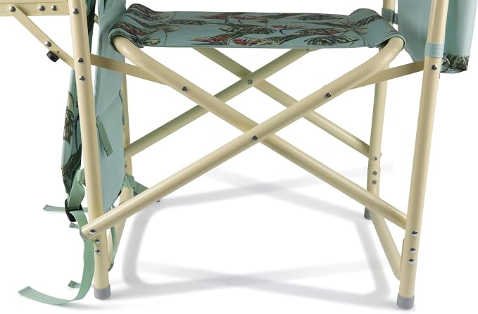 Tropical Foliage Pattern With Beige Accents
