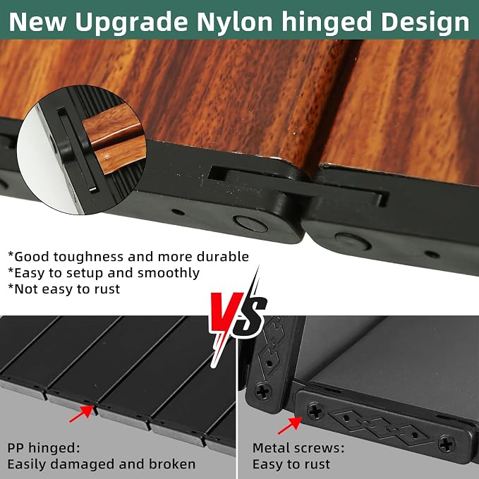 With Storage Bag Wood Grain