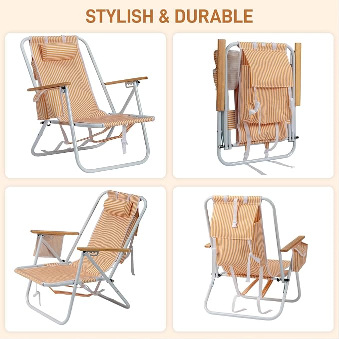 B Style-orange Stripe