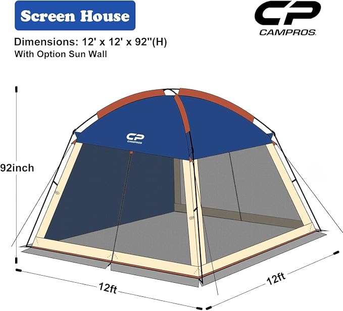 Blue Option Side Wall & 12'