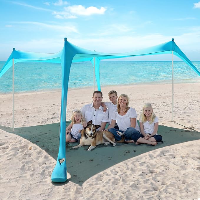 Light Blue (10x10 FT 4 Pole)