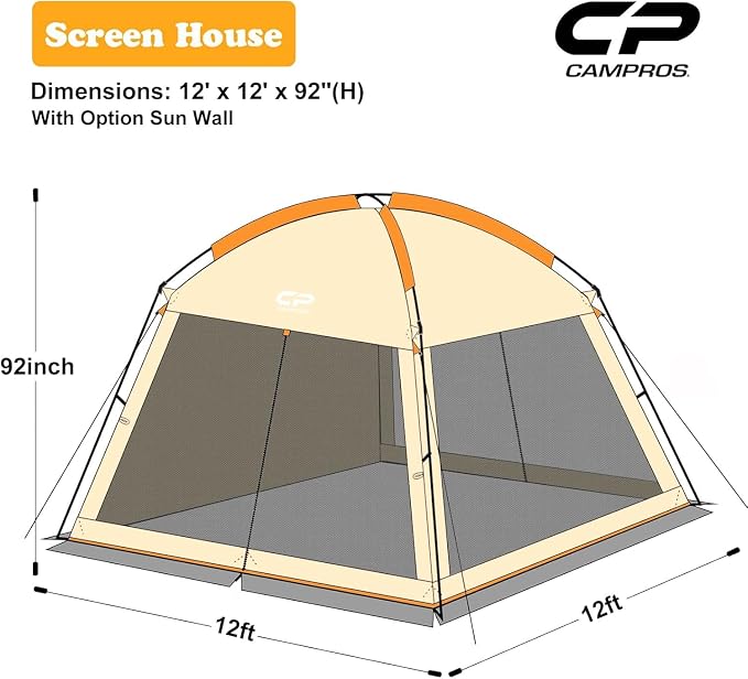 Beige Option Side Wall & 12'