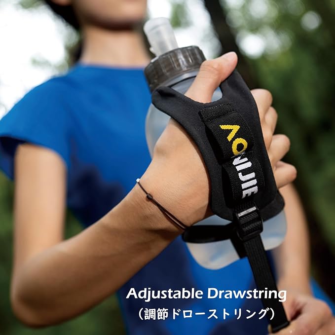 02 Water Bottle with Strap - 420ml/14.2oz - 1 Pack