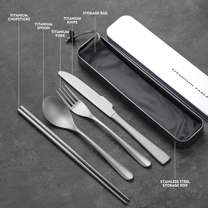 Titanium gray 4-piece set