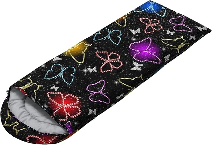 Colorful Neon Butterfly