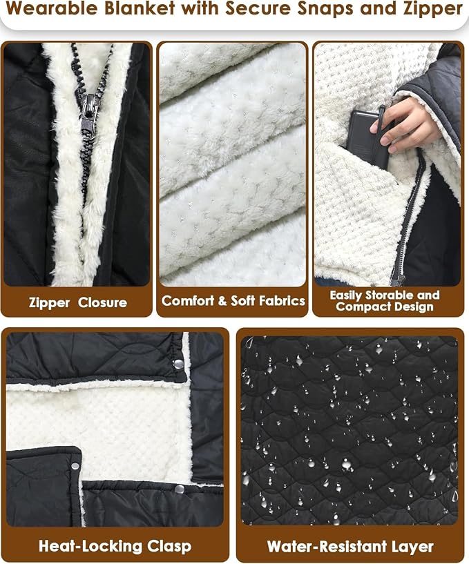 Heated Blanket (Black)