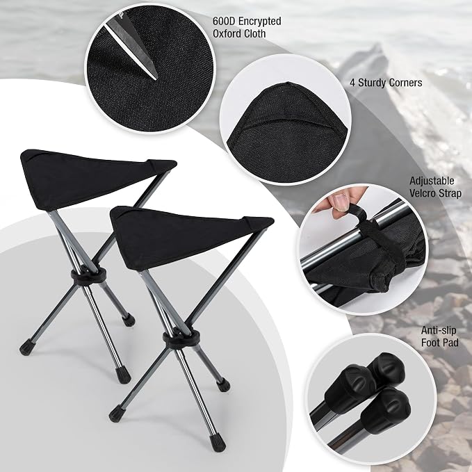 Black Aluminum - 2 Packs