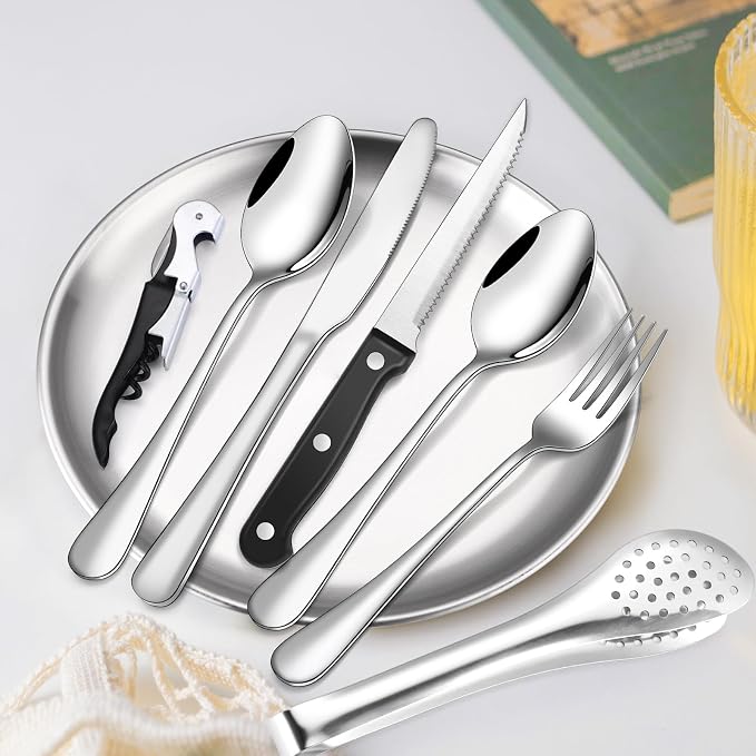 Camping Silverware Set-24set