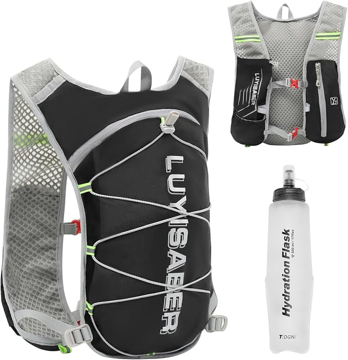 #4 Black with a 500ml Water Bottle