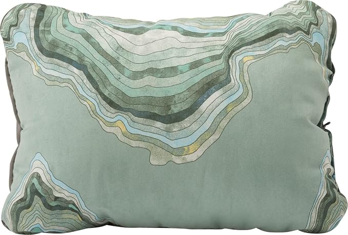 Sage Topo Wave Print