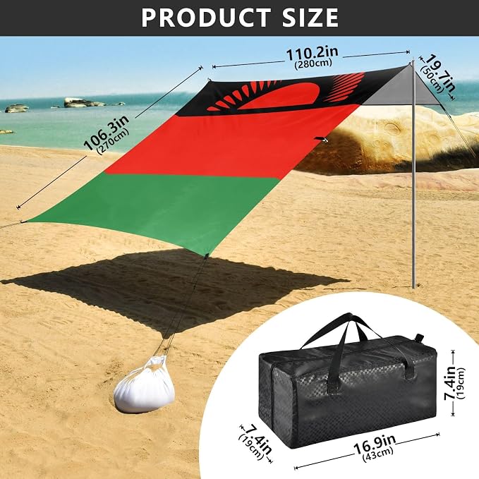 National Flag of Malawi