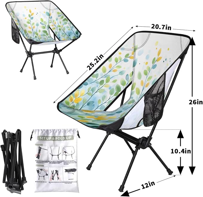 Watercolor Leaves Print