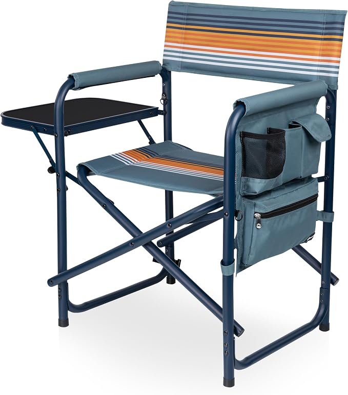 Marine Stripe With Navy Blue Frame
