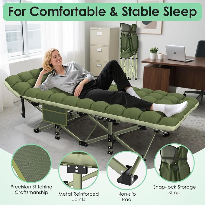 Green Cot & Green Pad