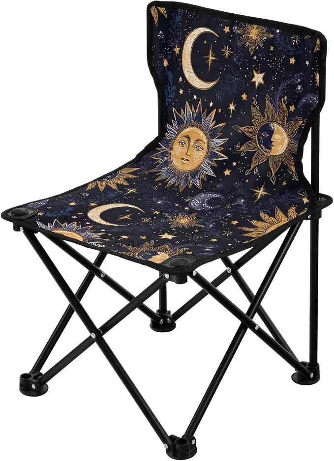 Purple Boho Sun Moon
