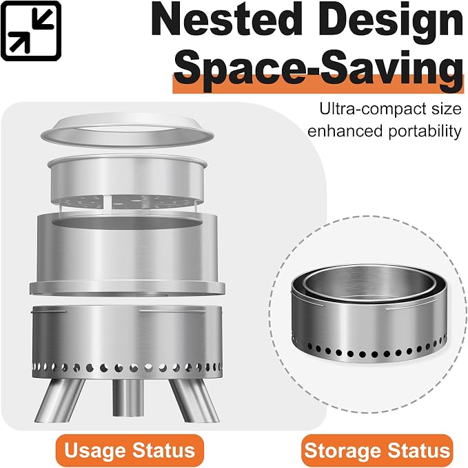Stainless Steel - Portable