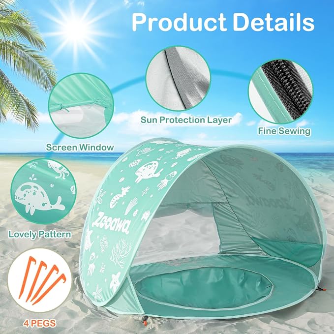 Patterned Mint Green