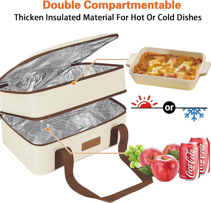 Beige-Dual Compartments
